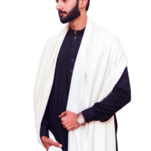 Original Wool Shawl - white